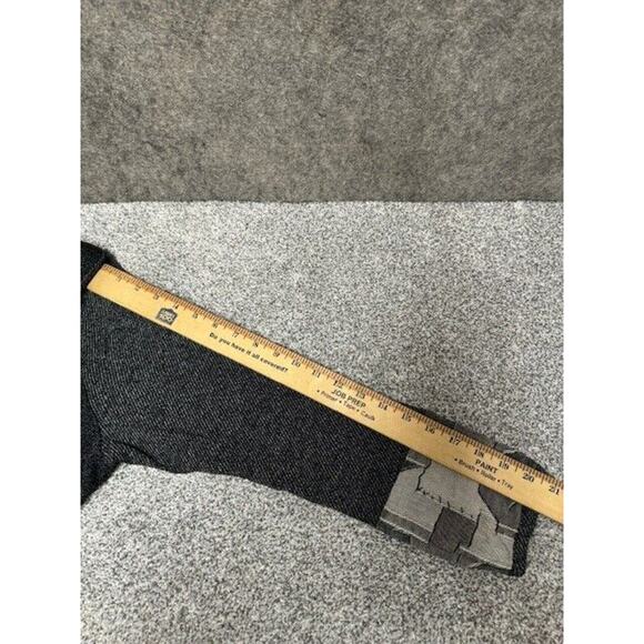 Vintage 70s 80s Cardigan Grandpa Sweater Womens Large Patchwork Folk Hippie - Picture 9 of 10